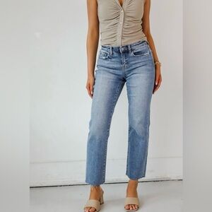 ✨Vervet✨Melissa Mid-Rise Stretch Straight Jeans